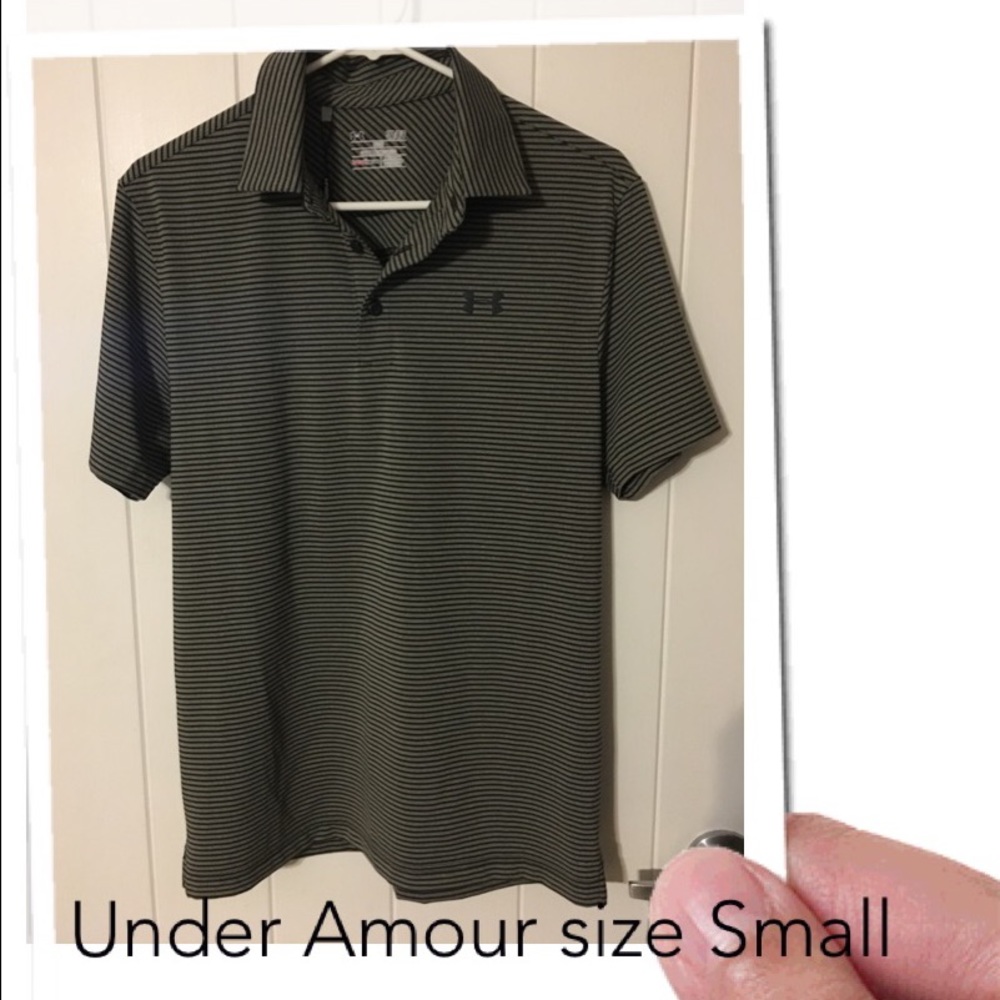 Men's UnderAmour knit shirt