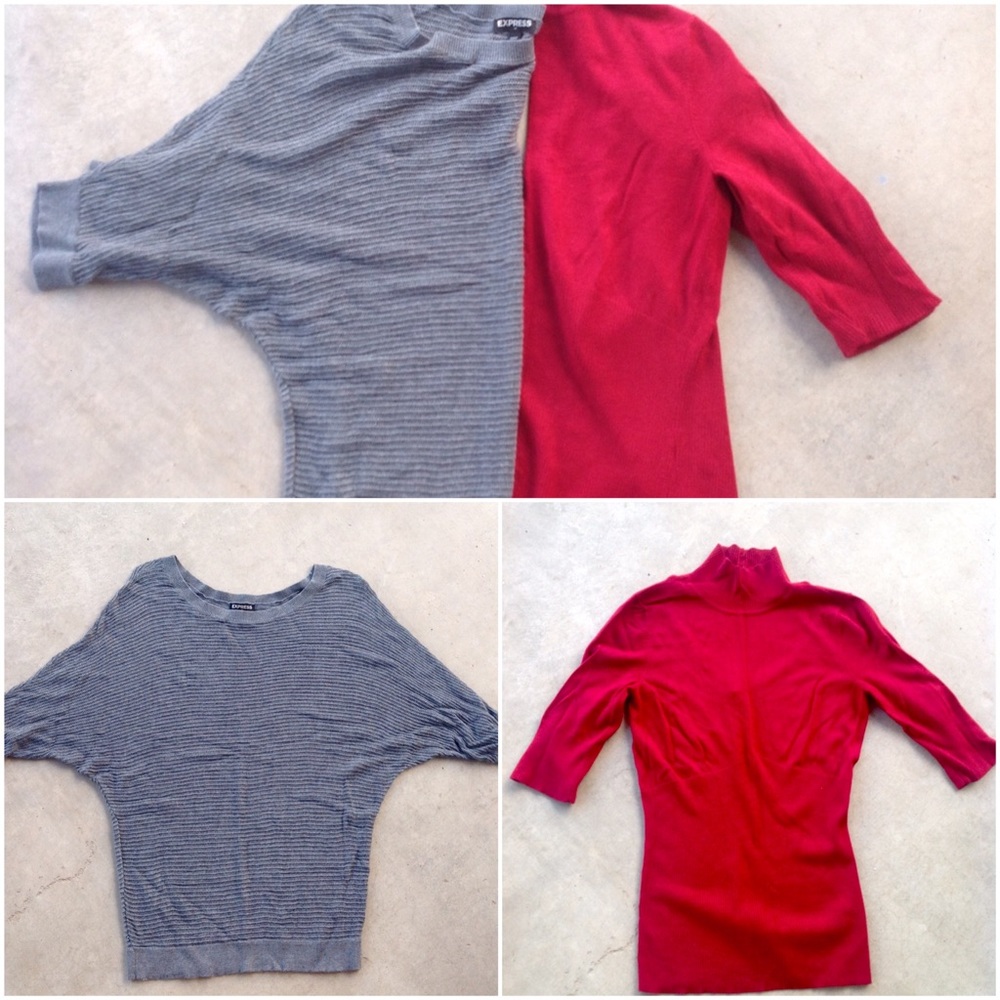 Express lightweight sweaters