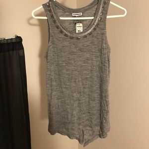 Express embellished tank