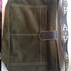 Tylie Malibu suede + Bling hobo