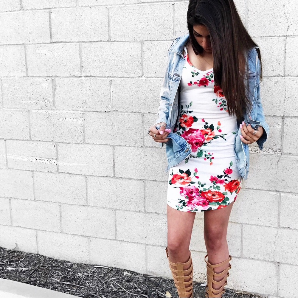 Floral Tank Dress
