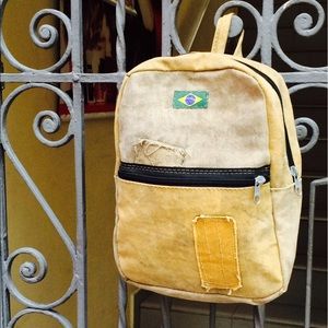 UrbanSamba "Low Patch" Small Upcycled Backpack