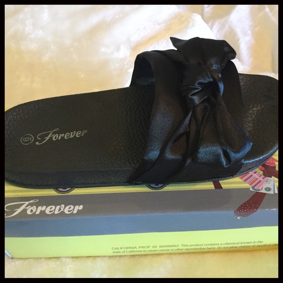 SIZE 6 CLEARANCE‼️Satin Bow Slides - Picture 7 of 7