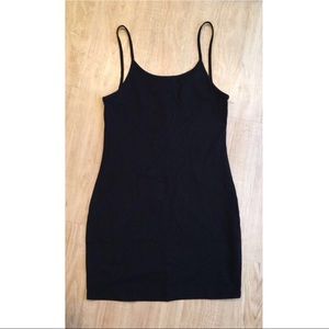 Deep Back Bodycon Dress
