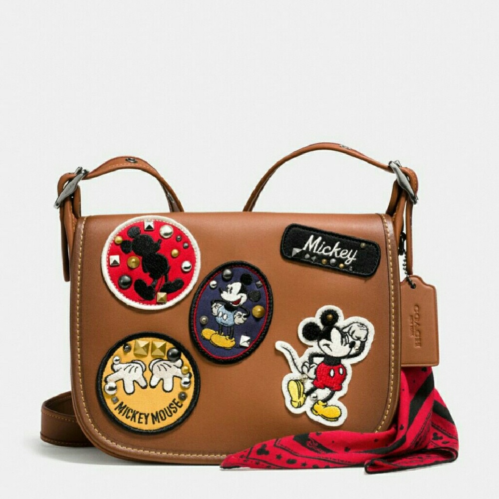 New Coach Disney Mickey SADDLE 23? - Picture 1 of 3