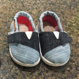Baby boy toms two tone