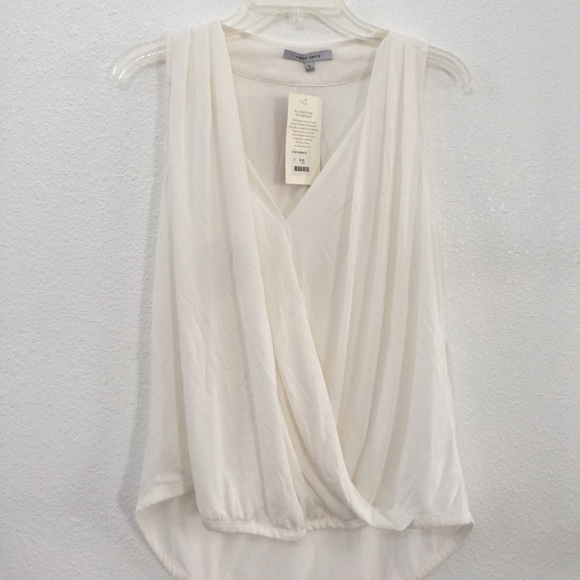 Naked Zebra Tops - NWT Naked Zebra white top