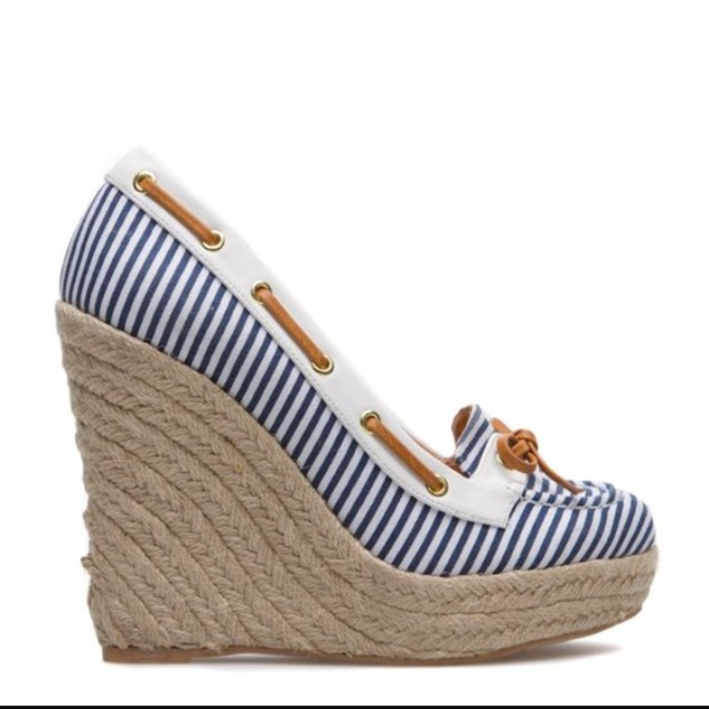 Shoedazzle boat-shoe wedges!