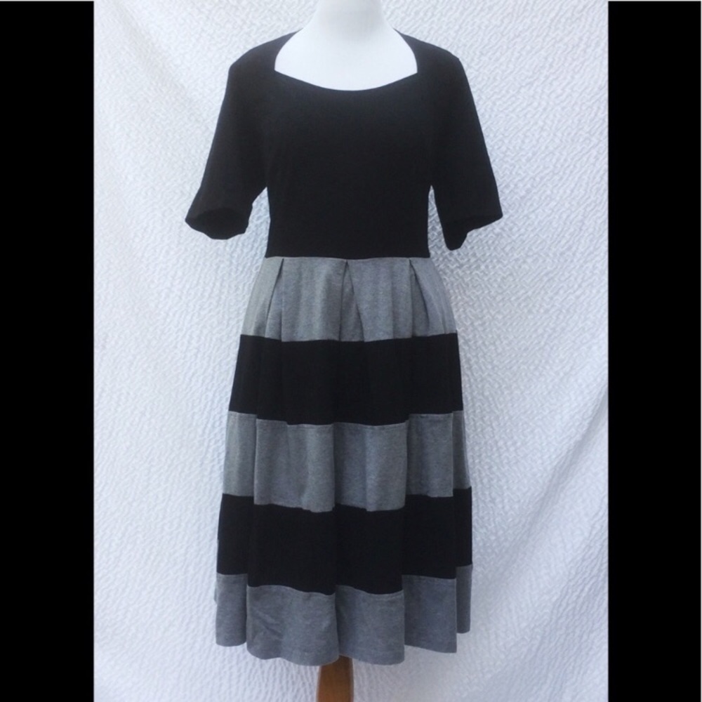 Black and Grey eshakti dress
