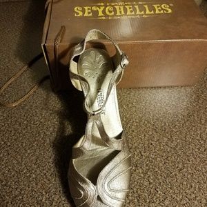 Pewter Wedge Shoes