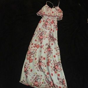 Floral print Vera wang maxi dress