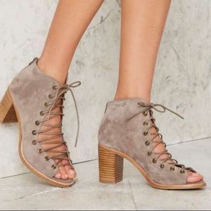 Jeffrey Campbell Free People Lace Up Heel