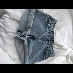 Vintage Levi's jean shorts