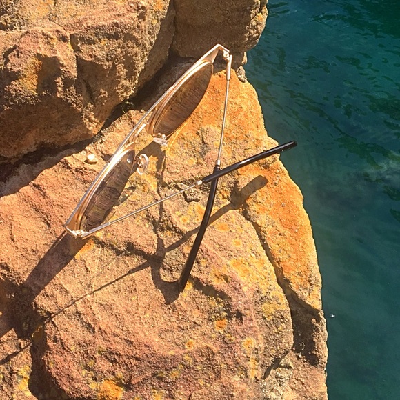 "Phoenix" High Fashion Brow Bar Aviators - Picture 4 of 4