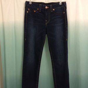 True Religion Halle Midrise Super Skinny Jeans