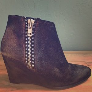 Free People Orlanda Zip Wedge Boot