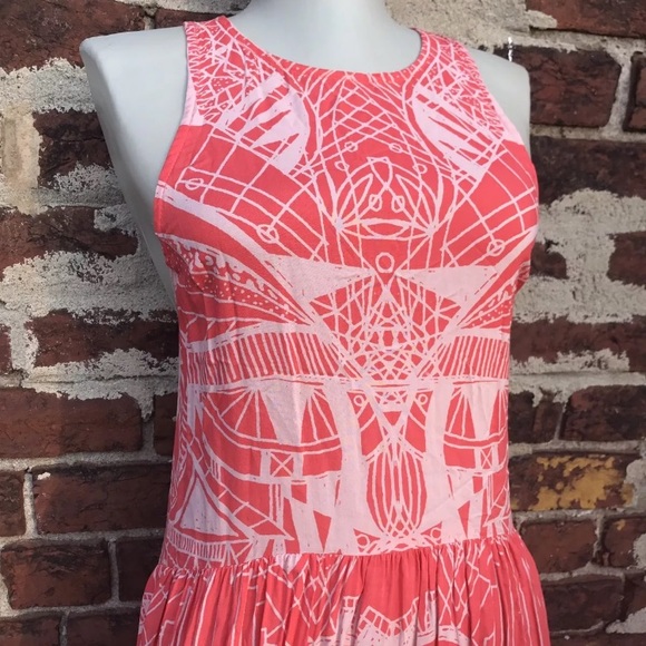 NWT Free People S High Low Maxi La Mar Dress Boho - Picture 2 of 8