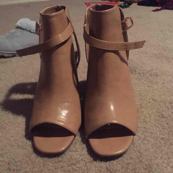 Tan Booties - Picture 2 of 3