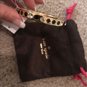 kate spade Jewelry - Kate Spade Gold and black bracelet bangle kate spade Jewelry - Kate Spade Gold and black bracelet bangle