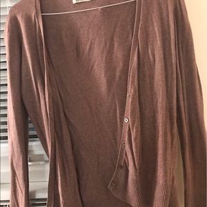 Brown old navy cardigan