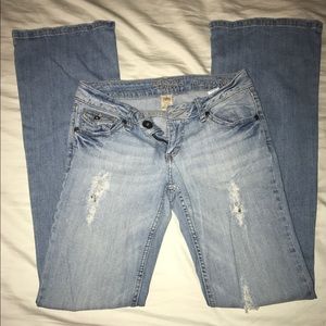 Light colored jeans