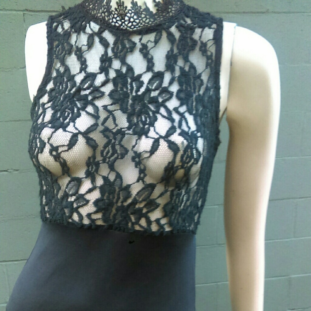 Black Lace Dress