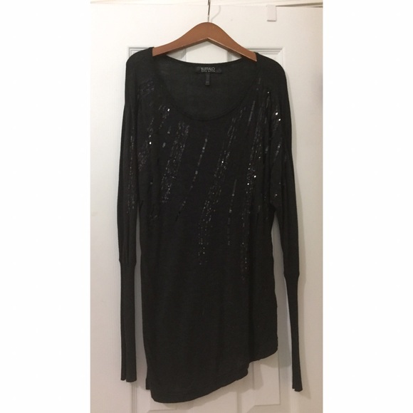 Buffalo David Bitton Dresses & Skirts - Long Sleeve Dress with Sequins