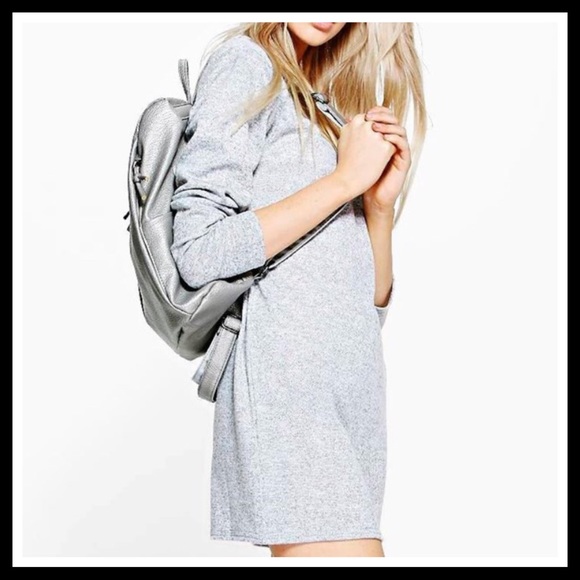 NWT⚜️Soft Sweatshirt Blush Dress/Tunic⚜️ - Picture 2 of 4