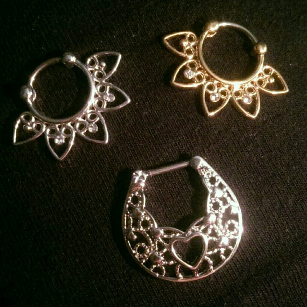 3 Septum Ring Clickers