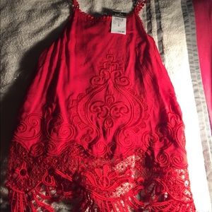 Cute red tank top. New never used