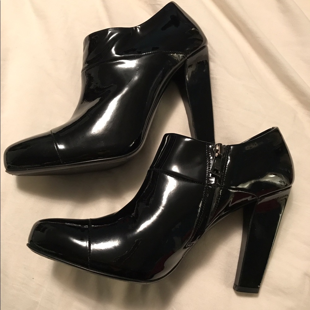 Prada Patent Leather Booties