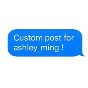 Custom post for Ashley_ming!