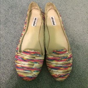 Multicolored sequin flats