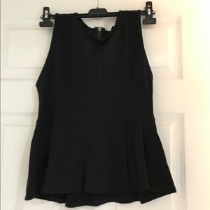Top shop peplum tank top