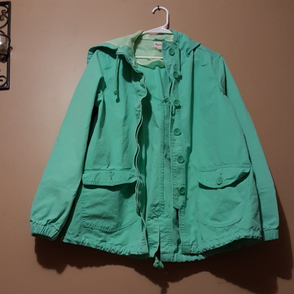 🌹Mint Green Mossimo Anorak Jacket🌹