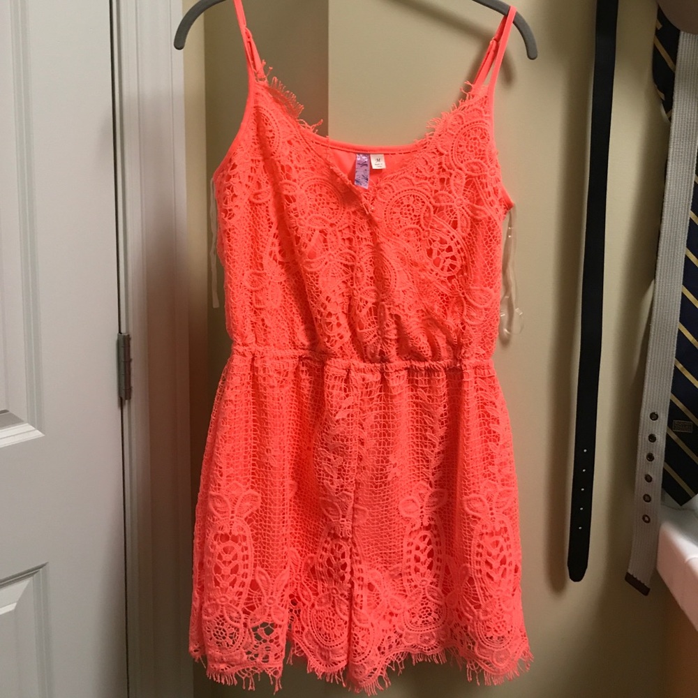 Lacy romper from Francesca's