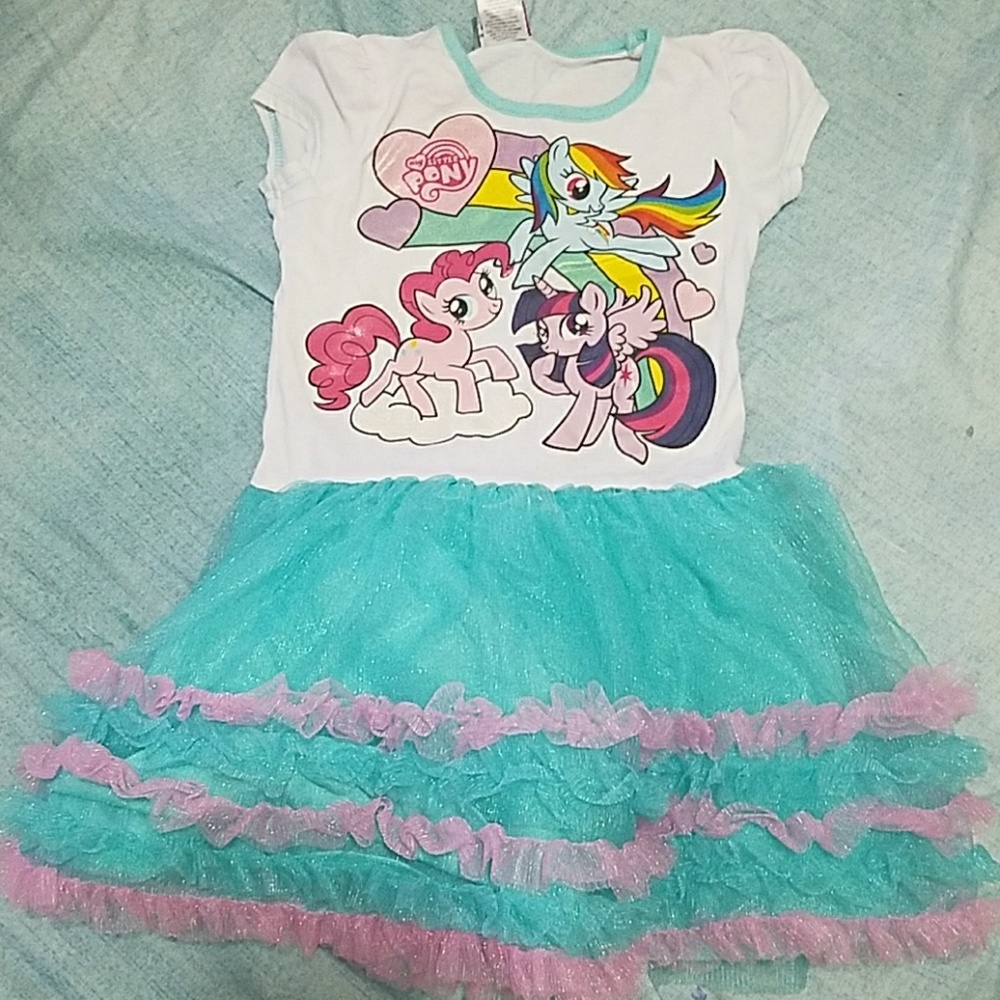 My little pony tutu dress