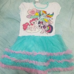 My little pony tutu dress