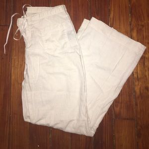 White Linen Ralph Lauren pants