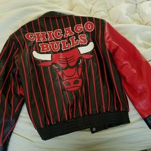 Customized Chicago Bulls Leather Jacket