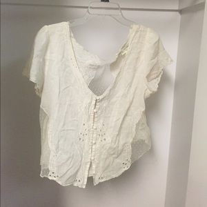 White crop top! Size medium.