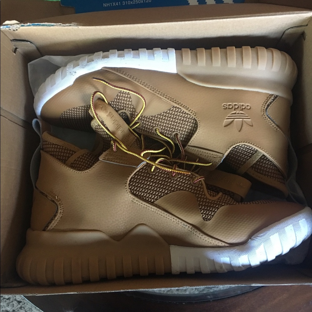Adidas Tubular X Wheat size 9.5