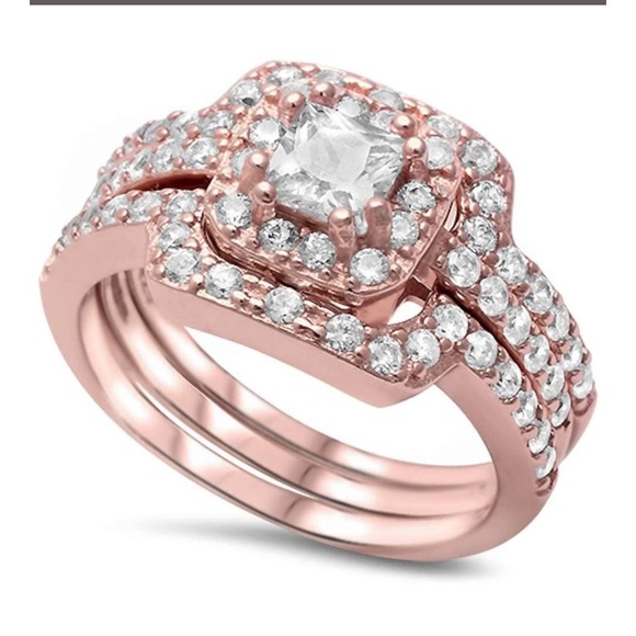 Sterling silver 925 engagement ring - Picture 8 of 8