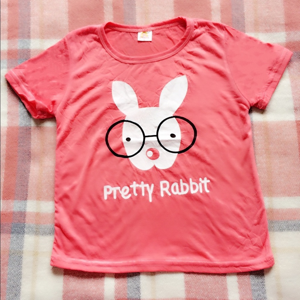 NEW Pretty Rabbit Cute Kids' T-shirts
