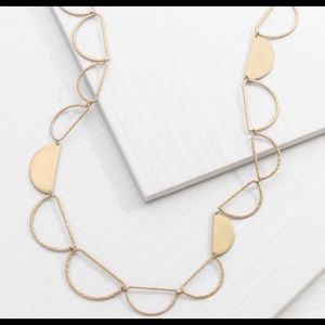 Silpada half moon necklace.