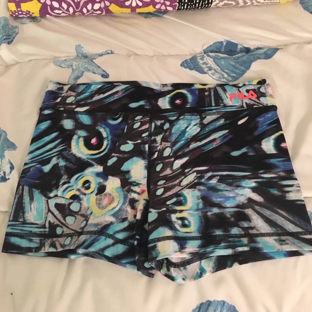 Fila spandex running shorts