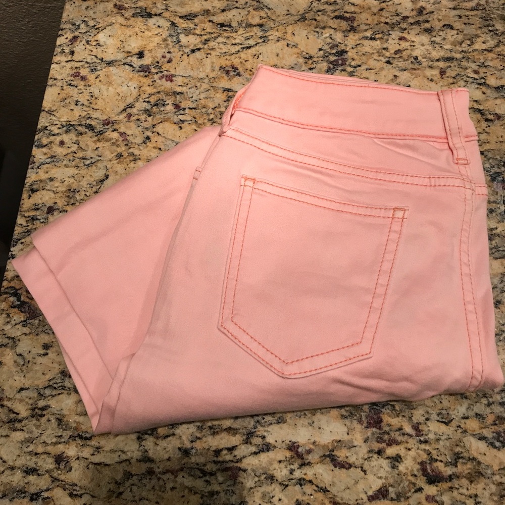 Light Pink Skinny Pants