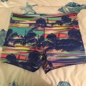 Fila spandex running shorts