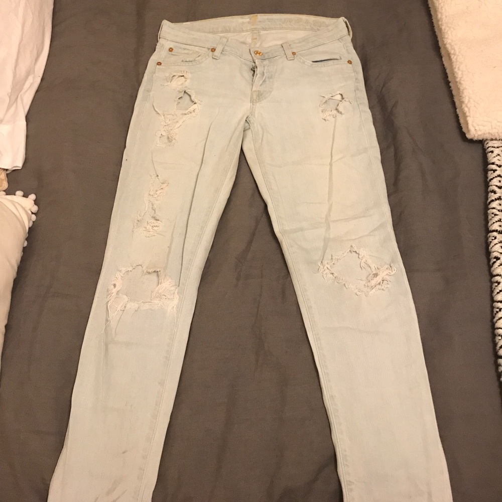 7 for all mankind boyfriend skinny