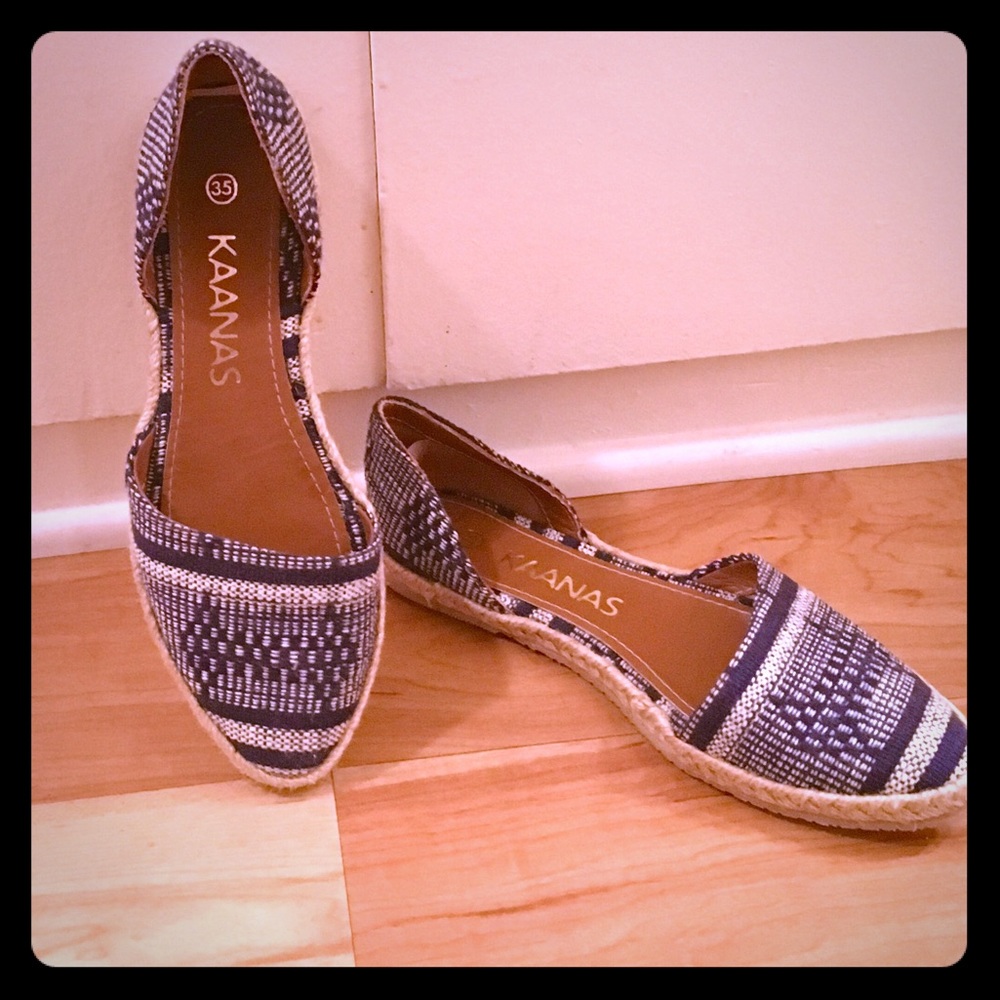 WEEKEND ONLY SALE Kaanas espadrilles